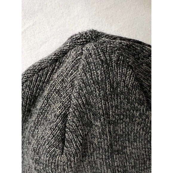 American Eagle Outfitters Ski Cap Men's One Size Gray Orange Logo Reversible - Picture 7 of 7